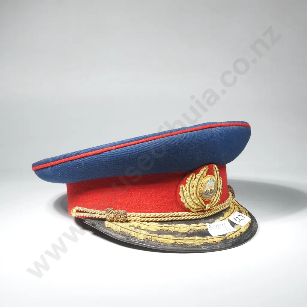 Communist Romanian Army General Peaked Cap Image 1++