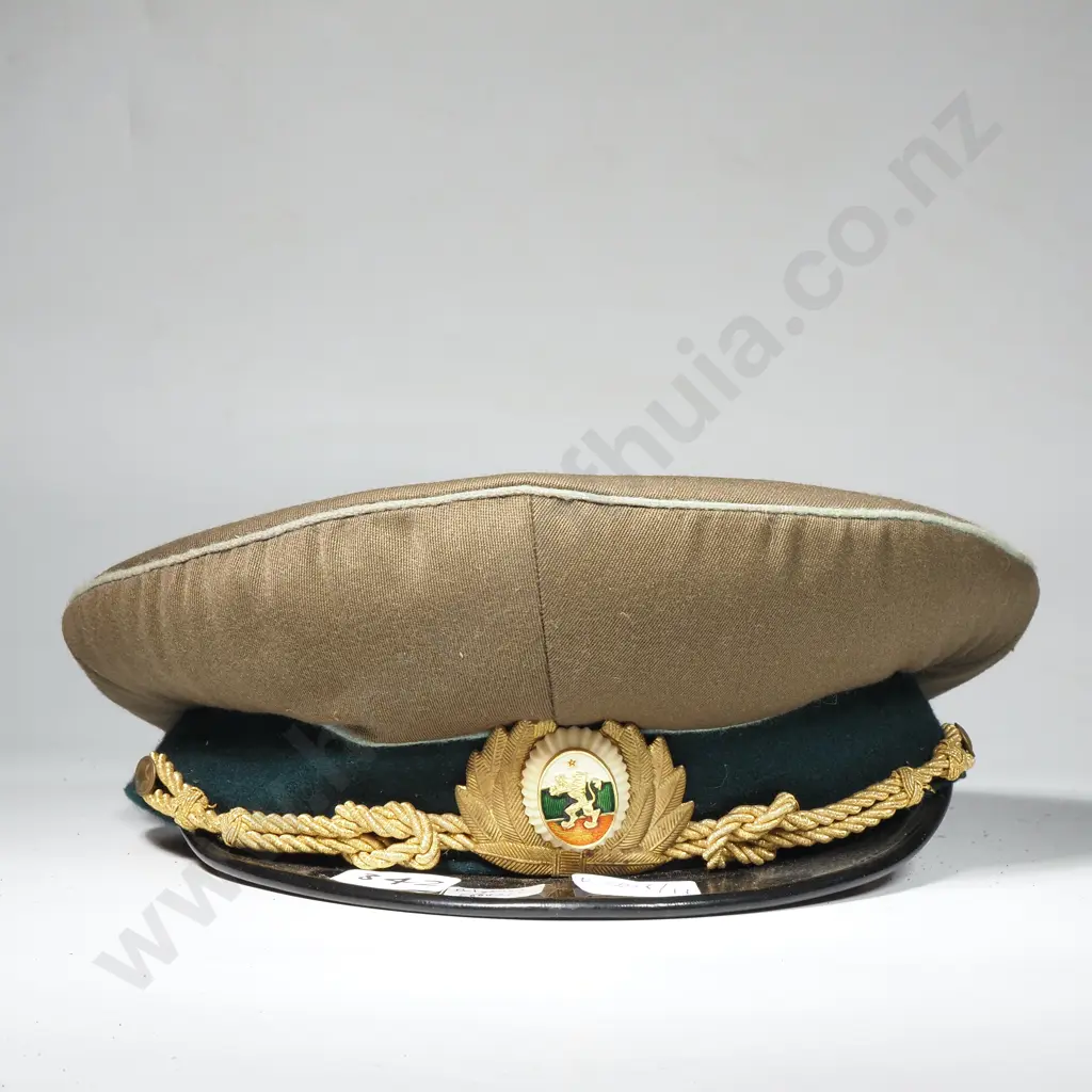 Bulgarian Army Officers Peaked Cap Image 1++