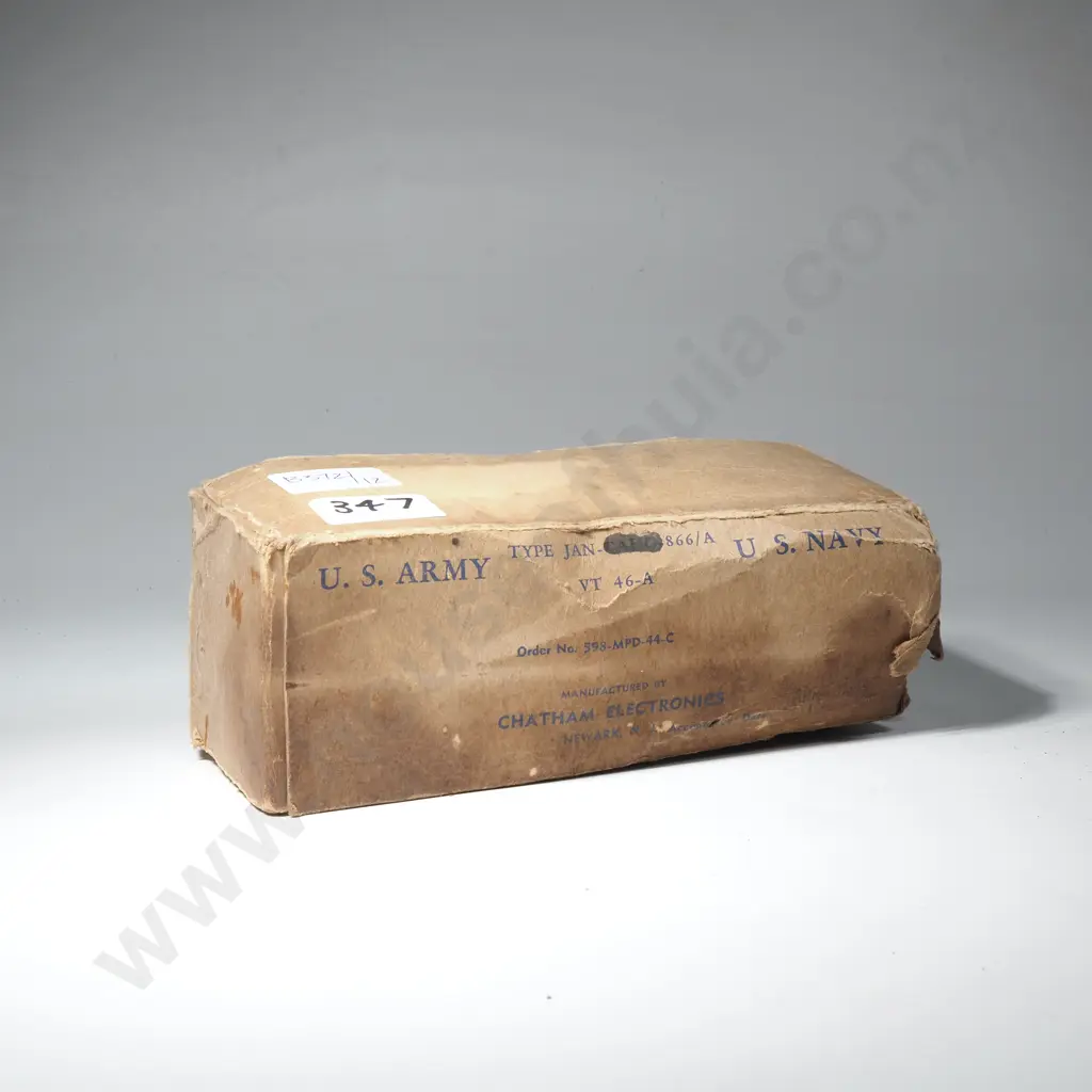 US Army Valve in Cardboard Box Image 1++