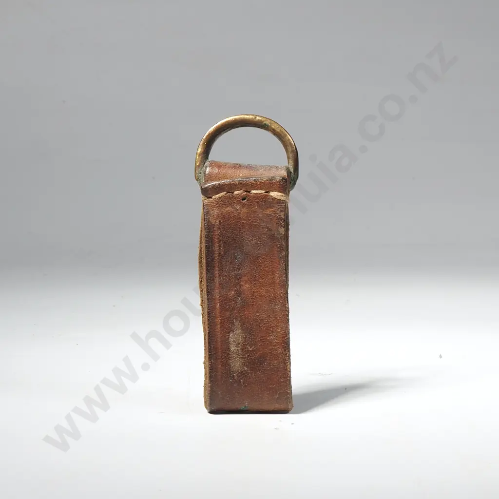 WW2 German Leather Belt Loop Equipment D Strap Image 1++