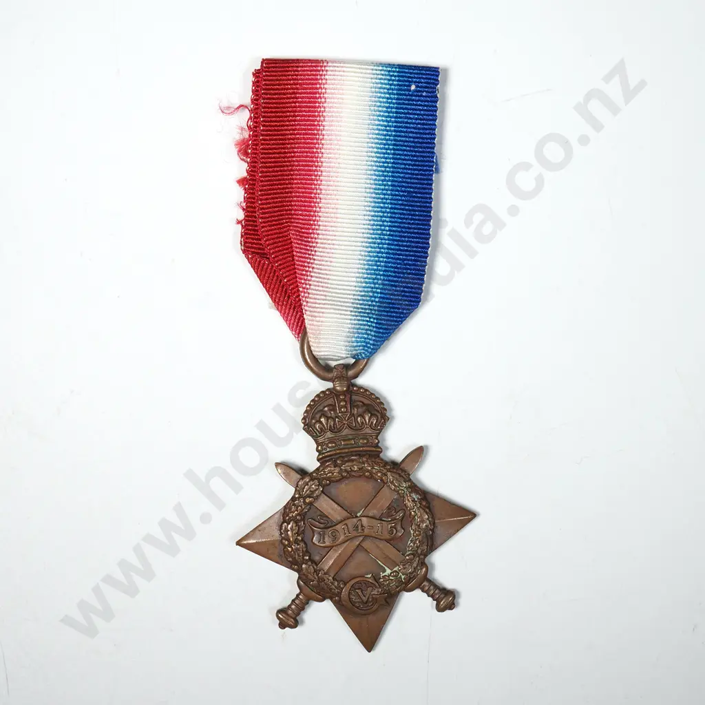 WW1 1914/15 Star to Sjt G H Shepherd DXF & Bucks Light Infantry  Image 1++