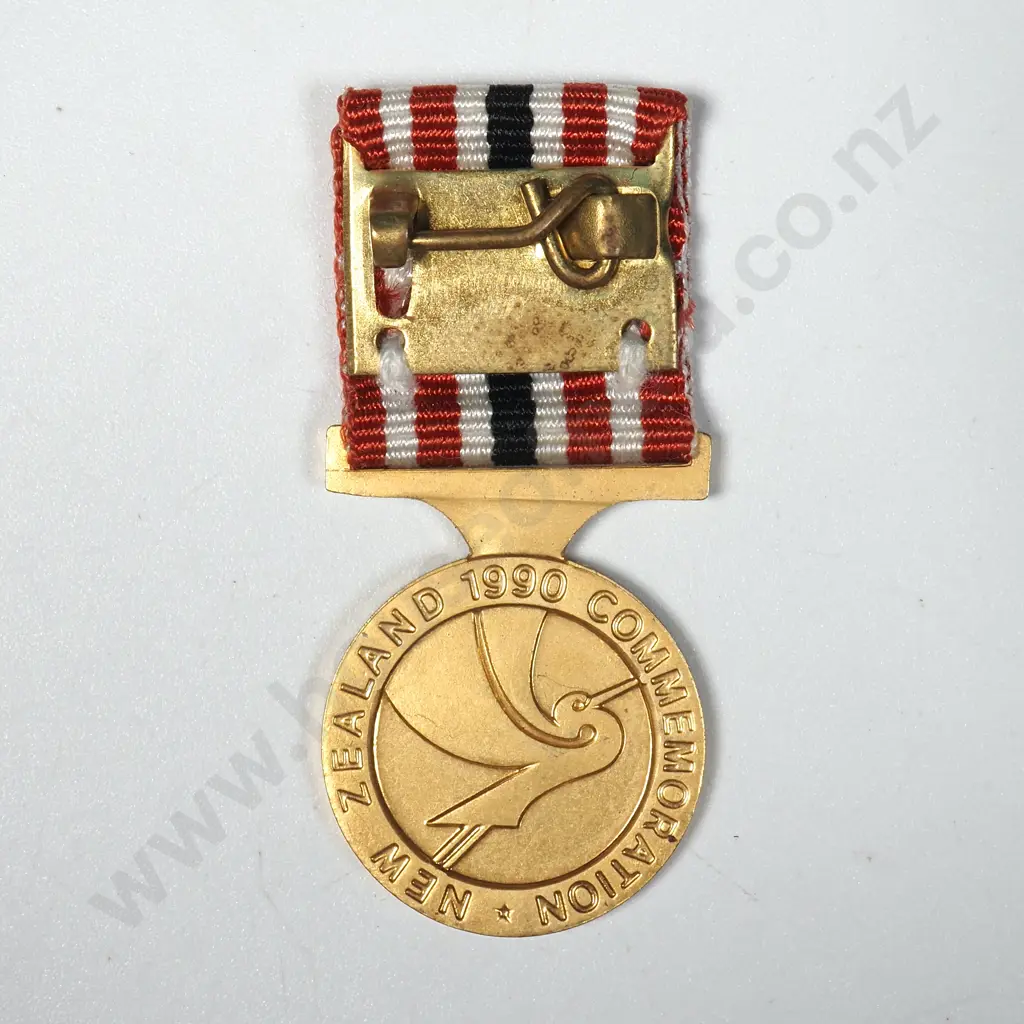 New Zealand 1990 Medal Miniature  Image 1++