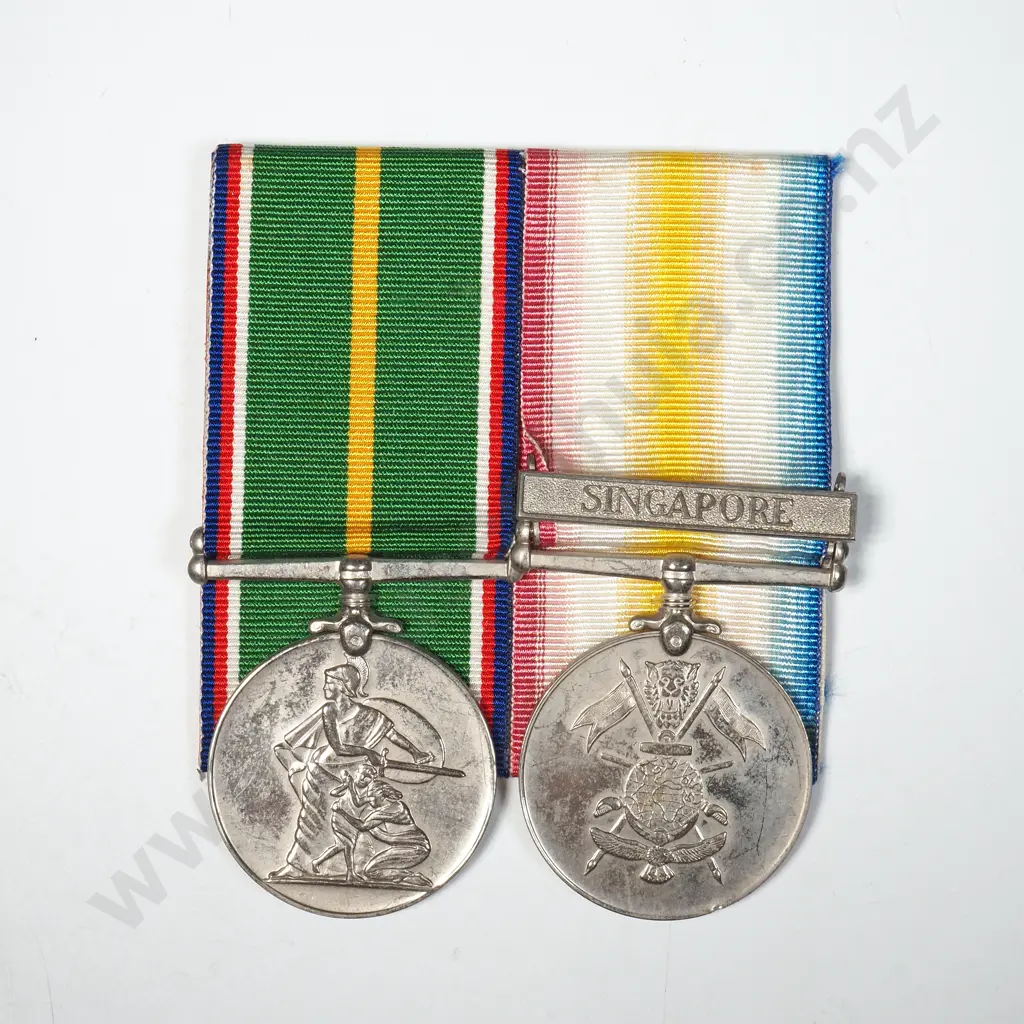2 X Medals, Mounted. Image 1++