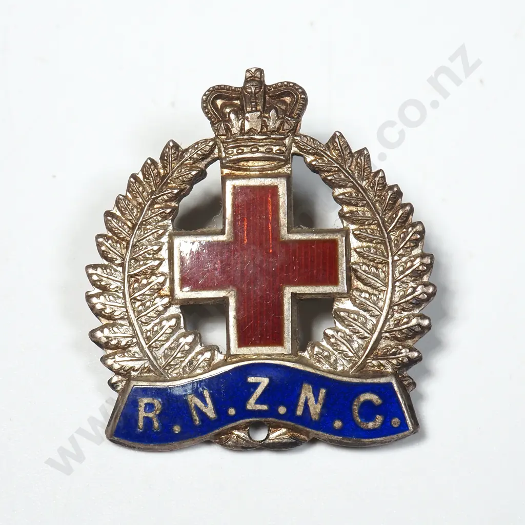 Sterling Silver RNZNC Badge Image 1++