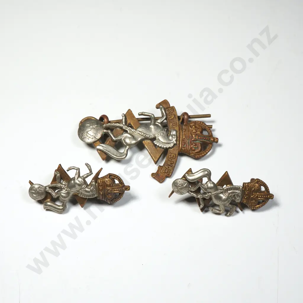 Assorted lot of New Zealand Military Badges Image 1++