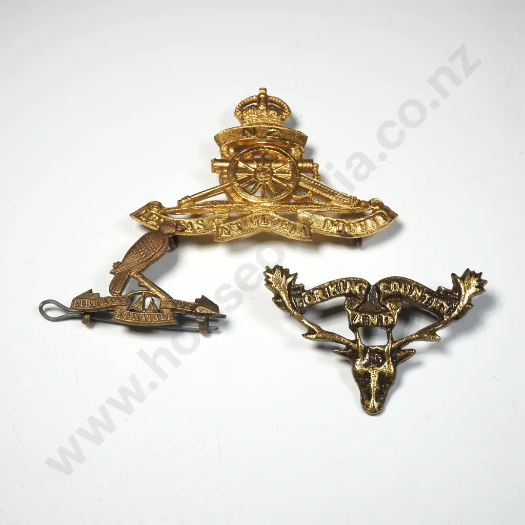 Assorted New Zealand Military Badges  Image 1++