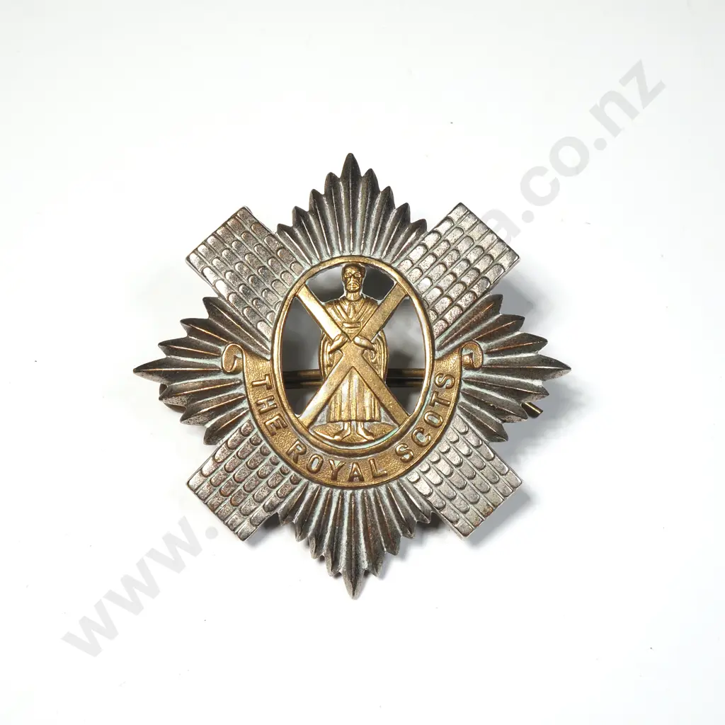 Royal Scots Cap Badge Image 1++