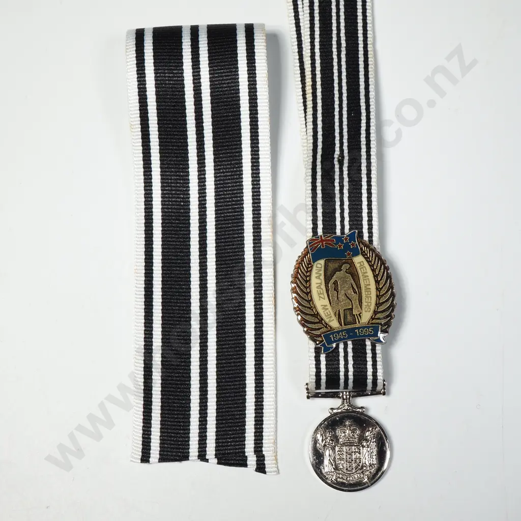New Zealand OSM Miniature Medal & Full Size Medal Ribbon  Image 1++