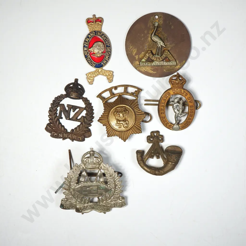 Assorted Lot of Military Cap Badges  Image 1++