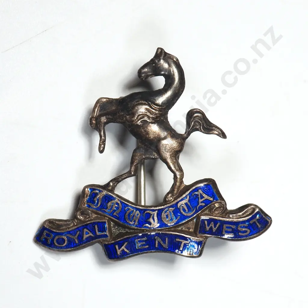 Sterling Silver Royal Kent West Sweetheart Badge  Image 1++