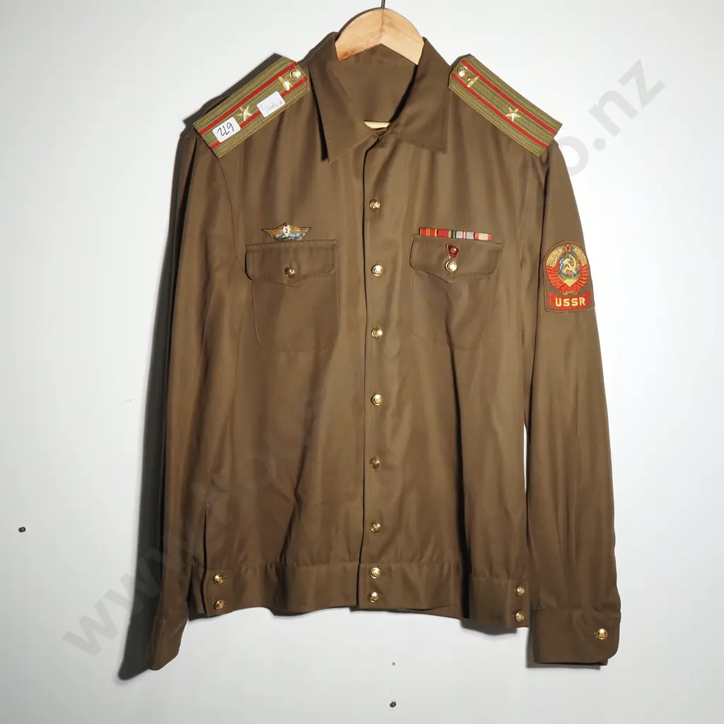 Russian Officer Tunic - Attached to Soviet Embassy in Cairo Image 1++