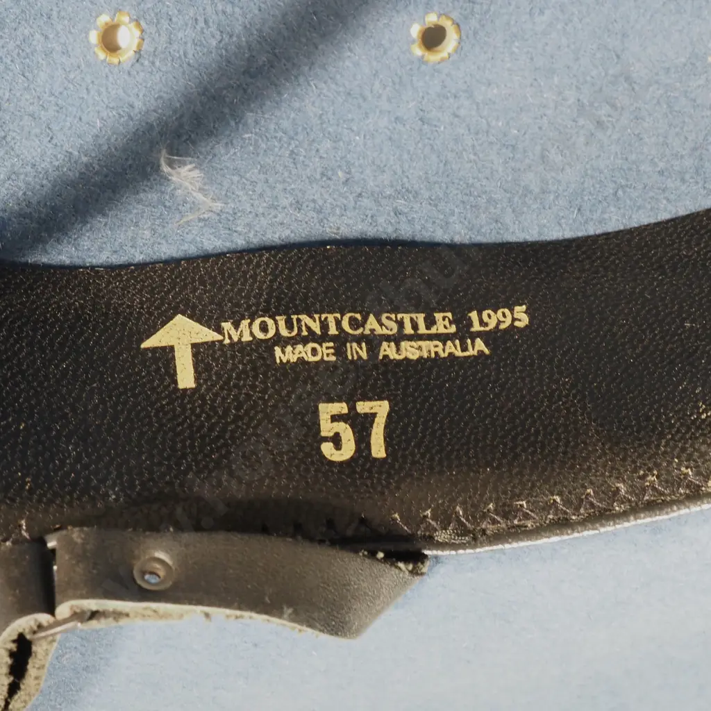 Royal Australian Airforce Slouch Hat, Size 57, Manufactured by Mountcastle 1995 Image 1++