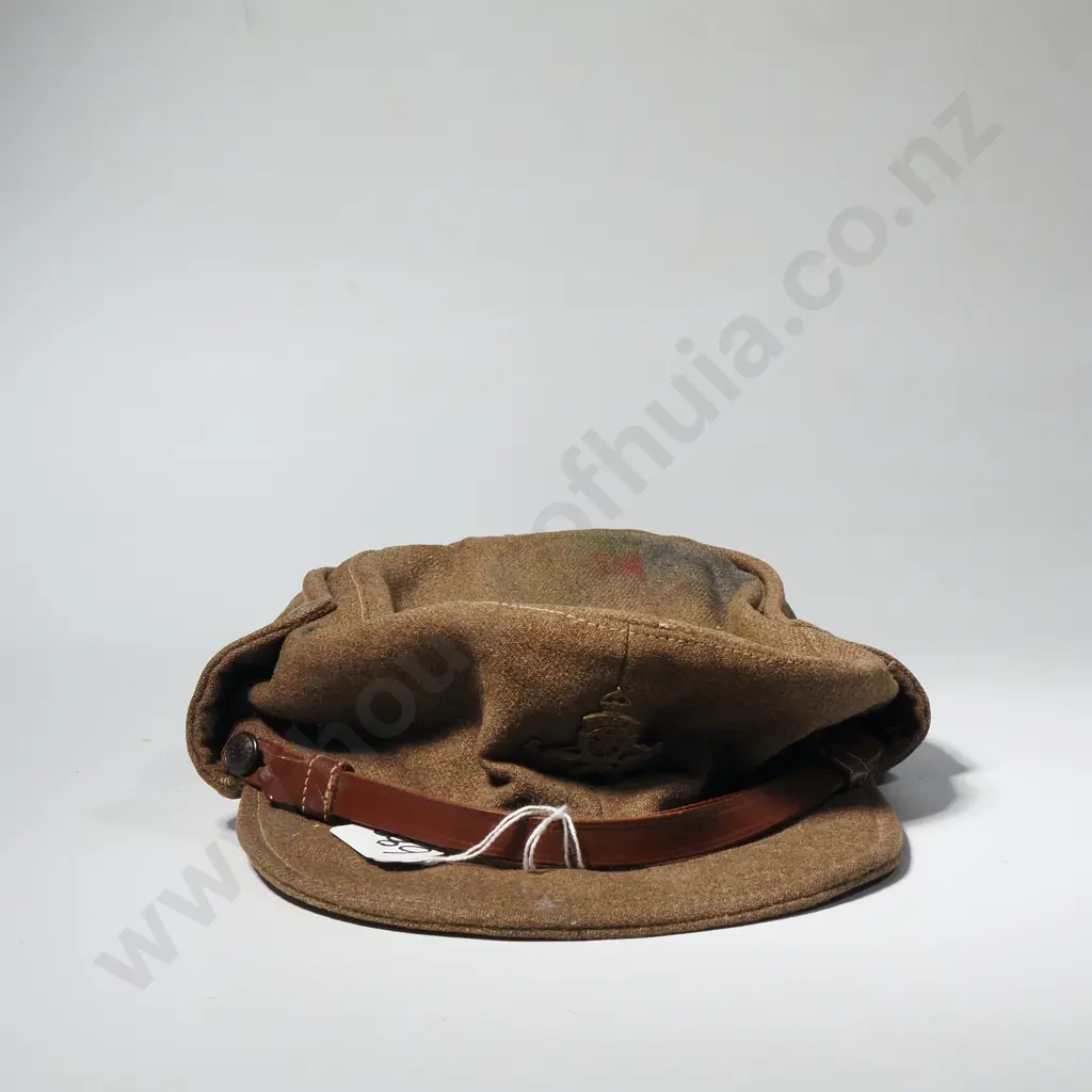 1950's New Zealand Artillery Visor Cap Image 1++