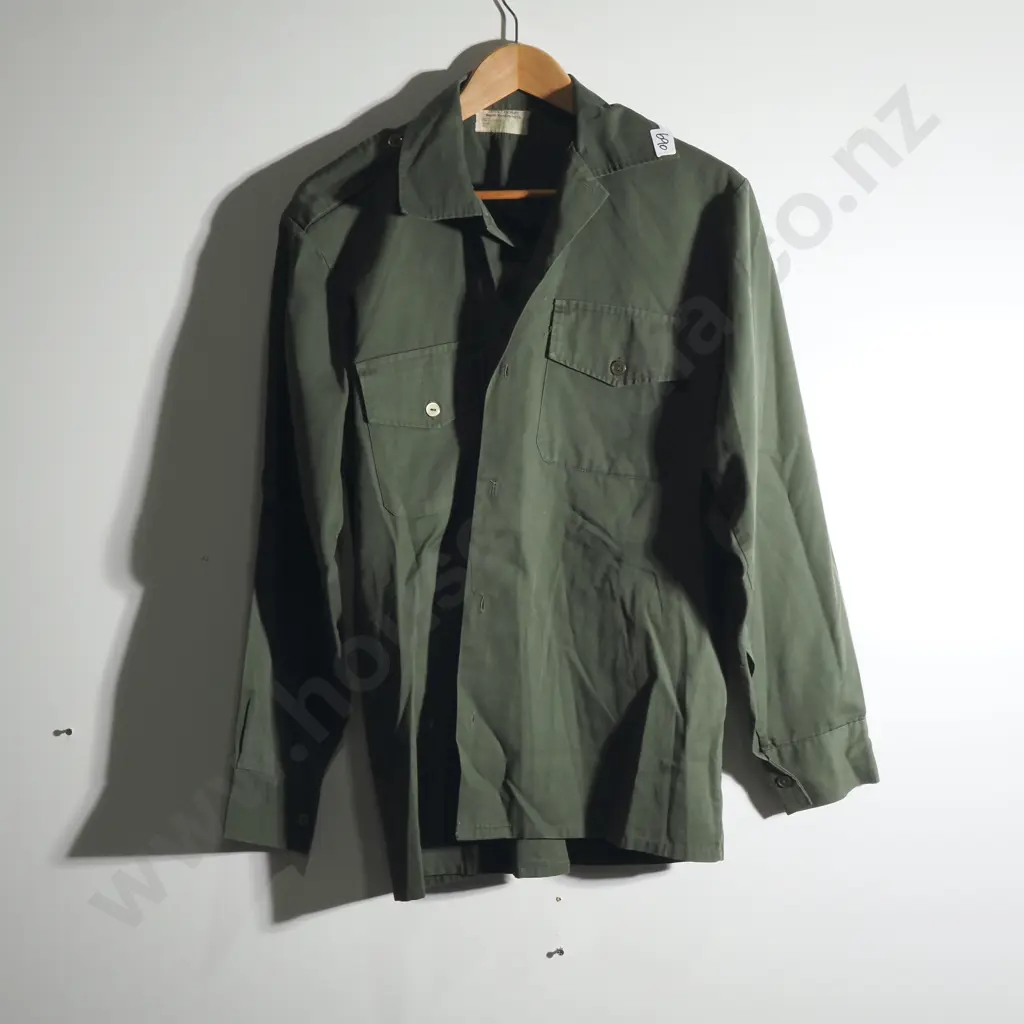NZDF Khakhi Shirt Image 1++