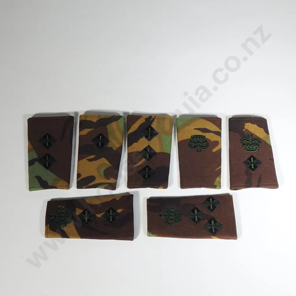 7 x NZ Army DPM Epaulettes Image 1++