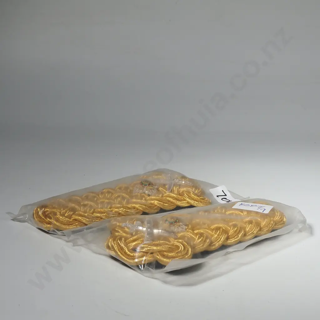 NZ Army Major General Dress Epaulettes Image 1++
