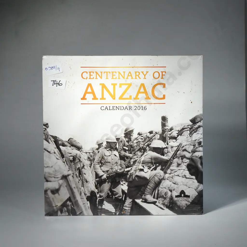 Centenary of  ANZAC Calendar 2016 - Unopened. Image 1++