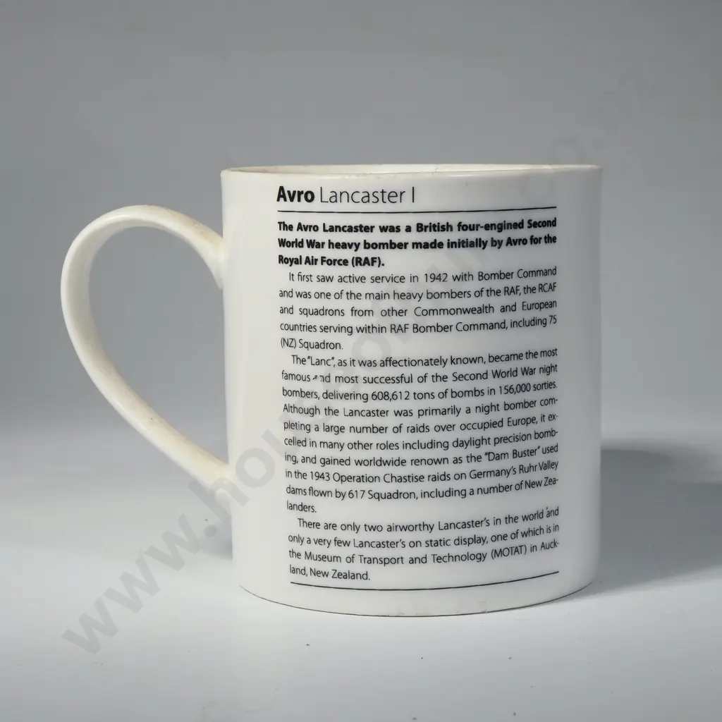 Four NZ Warbirds Coasters & One Mug Image 1++