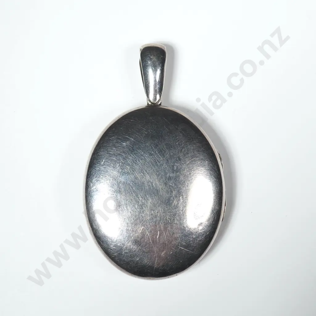 Victorian Sterling Silver Buckle Pendant Image 1++