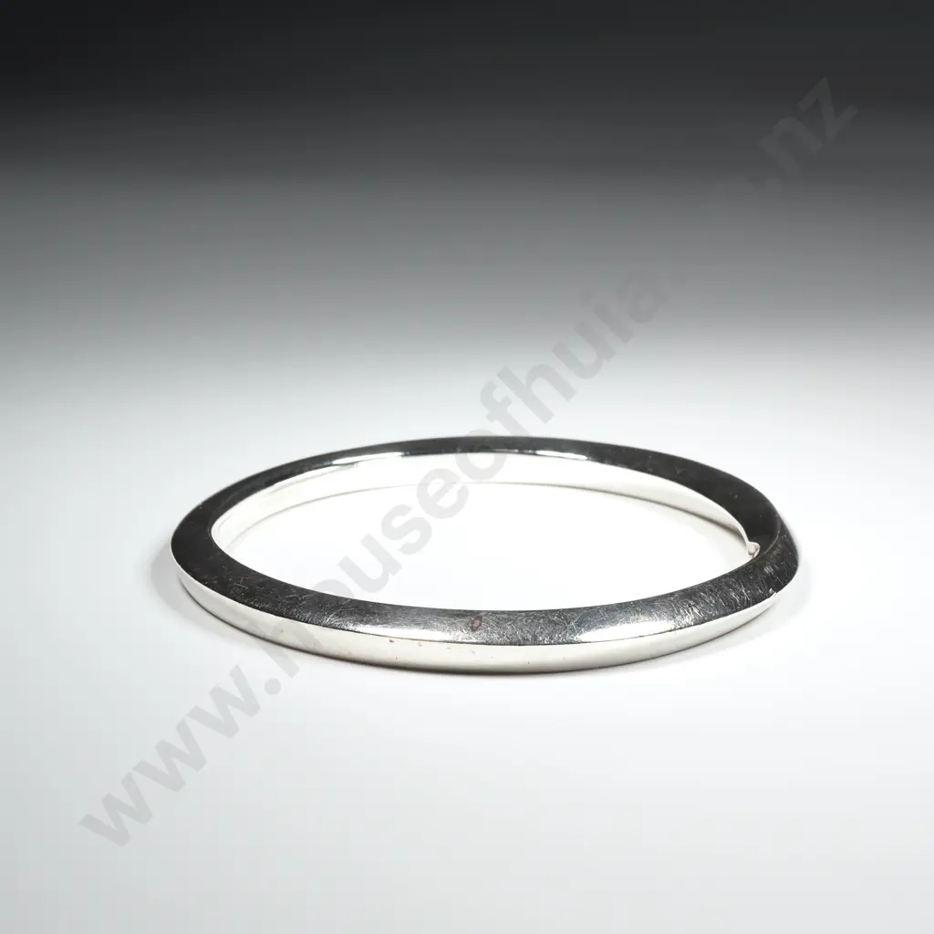Sterling Silver Jens Hansen Bangle Image 1++
