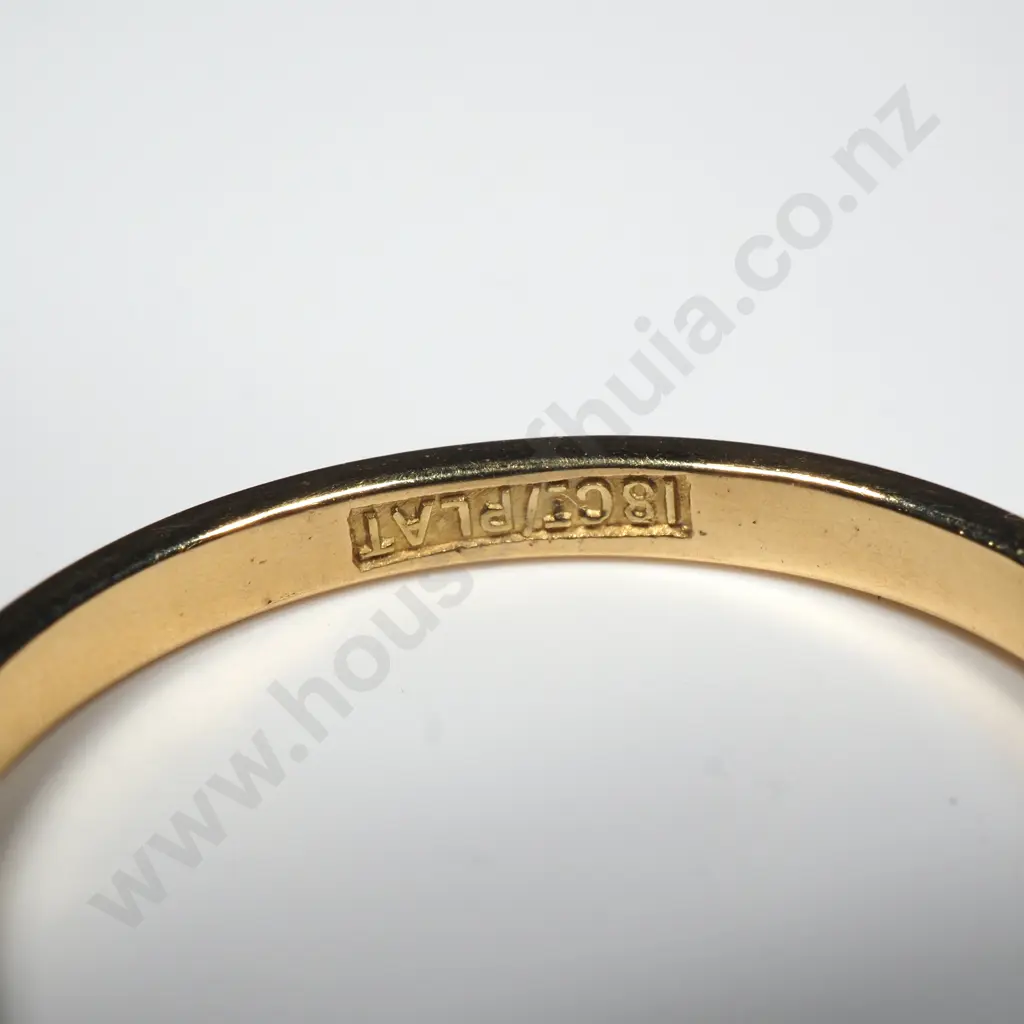 18ct Gold Diamond Solitaire Ring w Valuation for $3,925.00 Image 1++