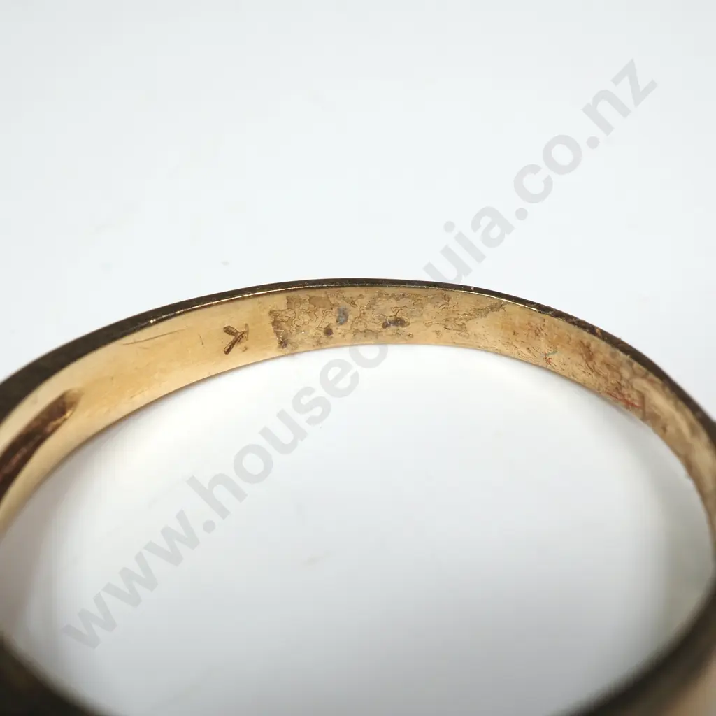 18ct Gold Diamond & Gem Ring Image 1++