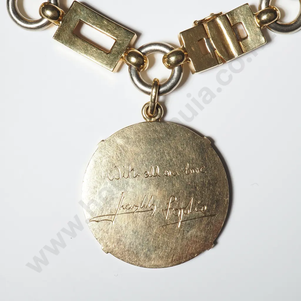 18ct Gold Bracelet w Valuation for $17,835.00 Image 1++