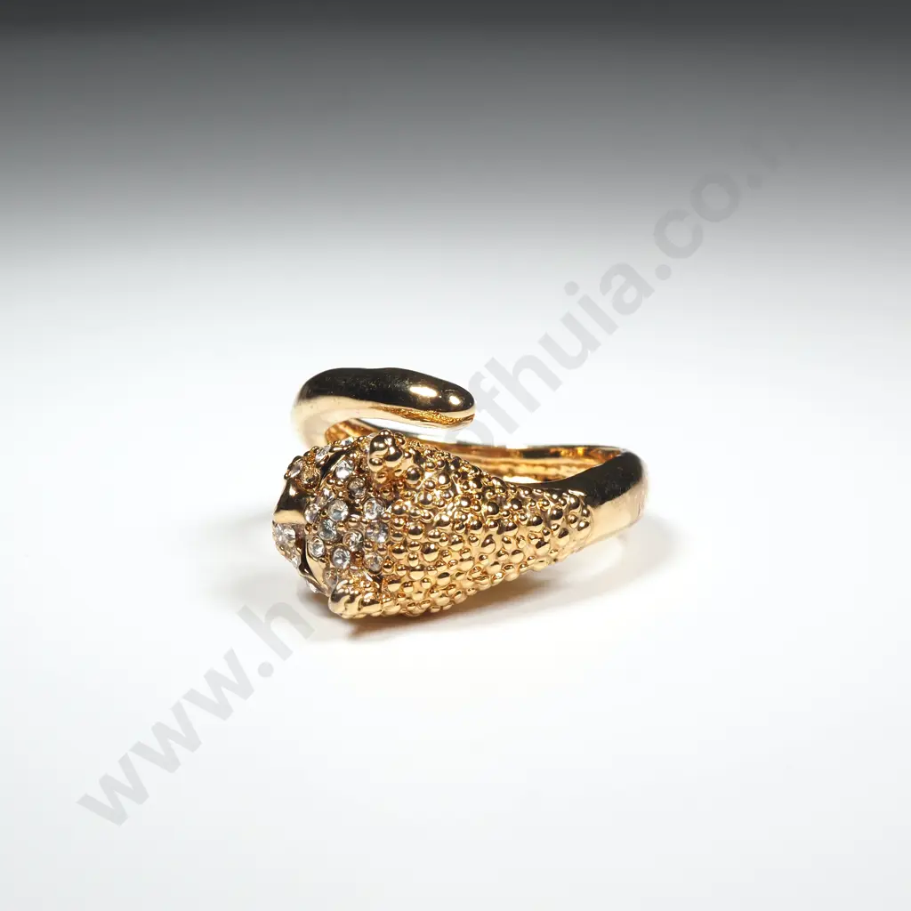 Cartier Style Costume Panther Ring Image 1++