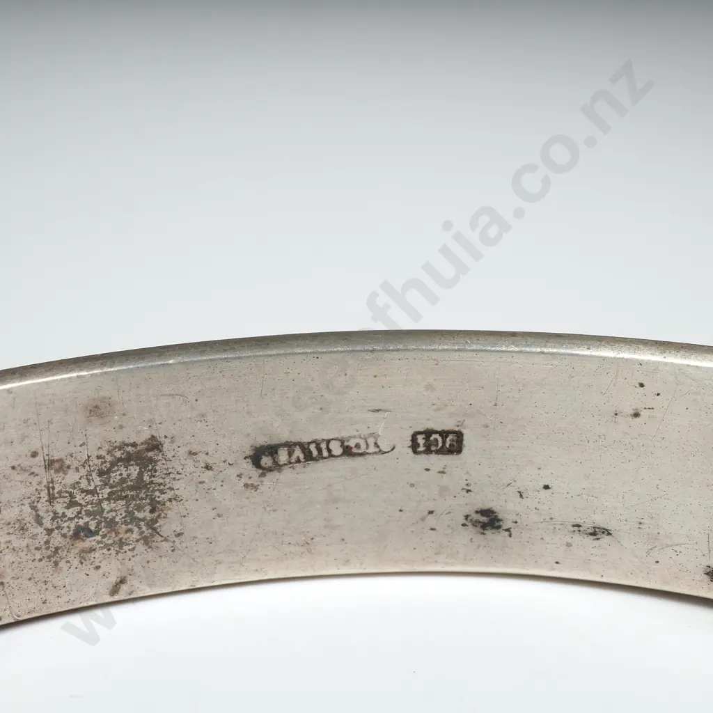 Antique 9ct Gold & Sterling Silver Bracelet Image 1++