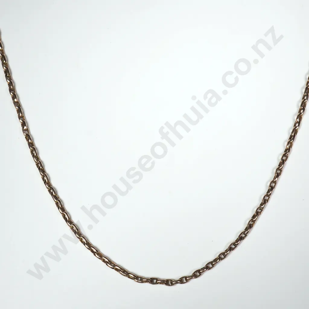Antique 9ct Rose Gold Necklace Image 1++