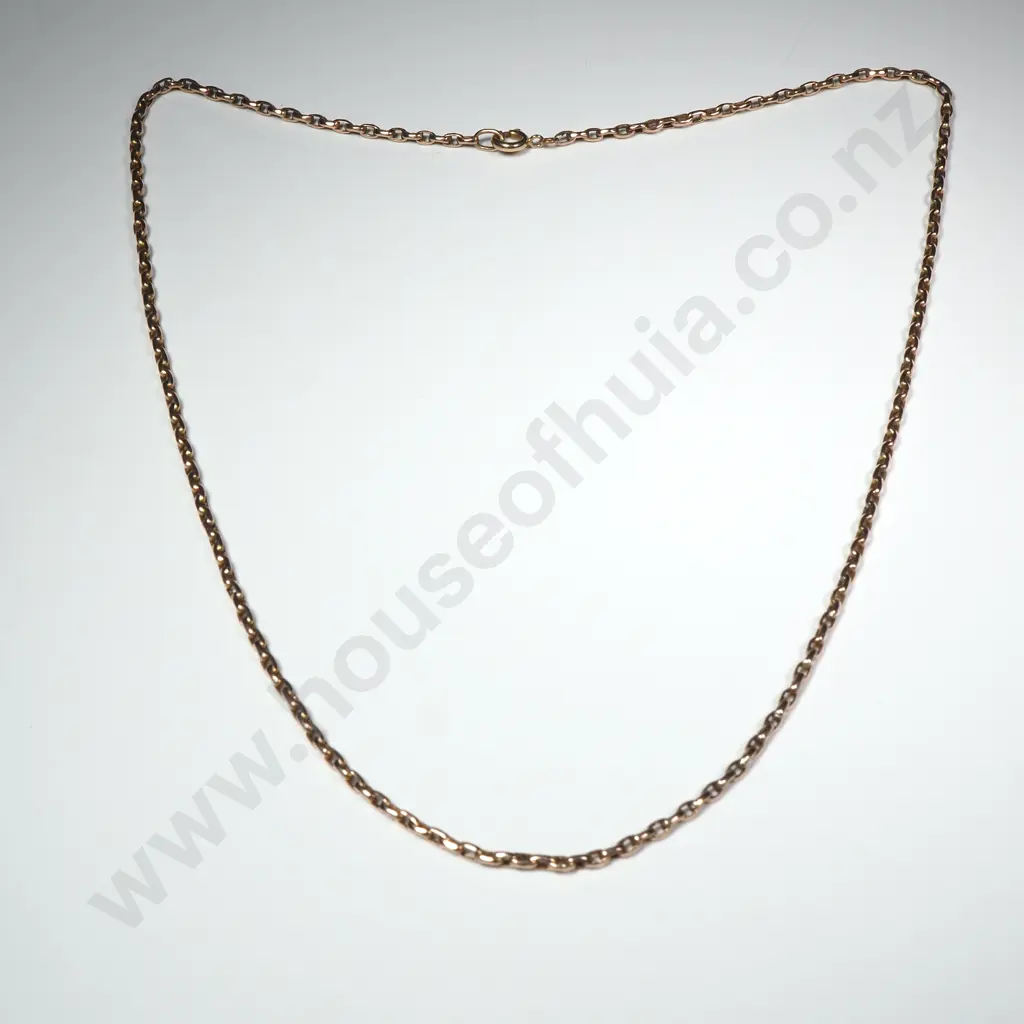 Antique 9ct Rose Gold Necklace Image 1++