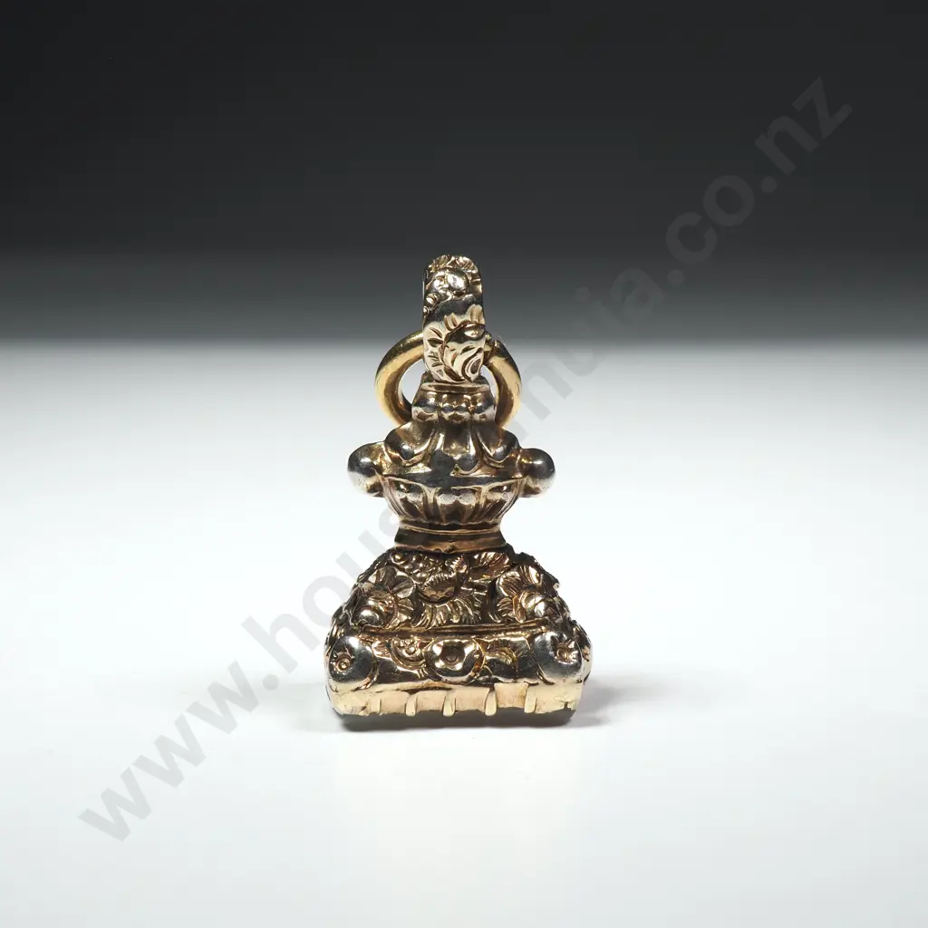 Antique Rolled Gold Seal Image 1++