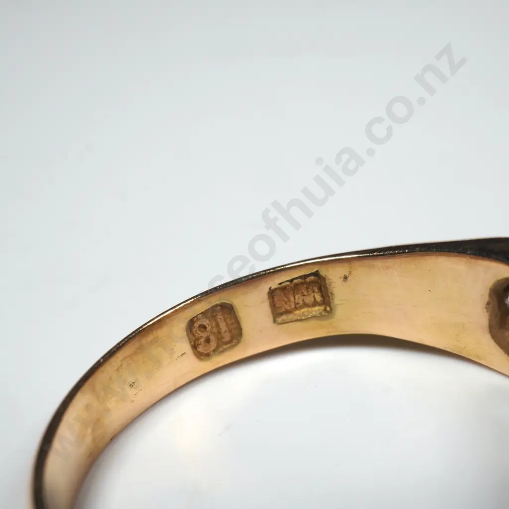 Antique 18ct Gold London Bridge Diamond Ring w Valuation for $4,675.00 Image 1++