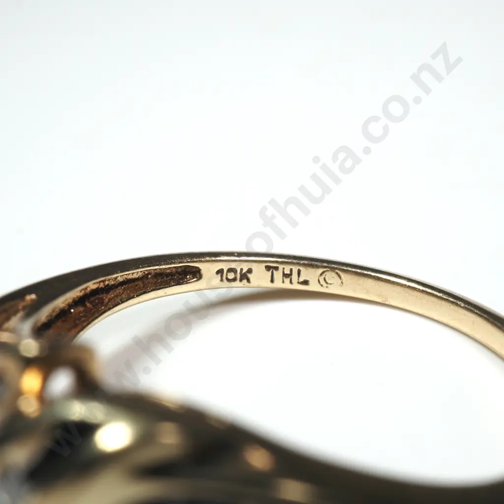 10ct Gold Diamond Ring Image 1++