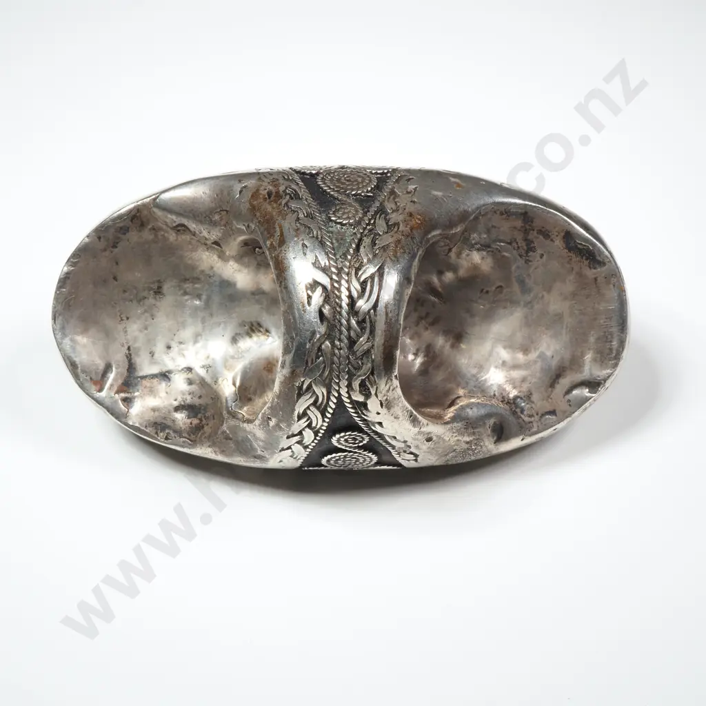 Massive Navajo Silver Turquoise & Composite Ring - Largest I have ever seen! Image 1++