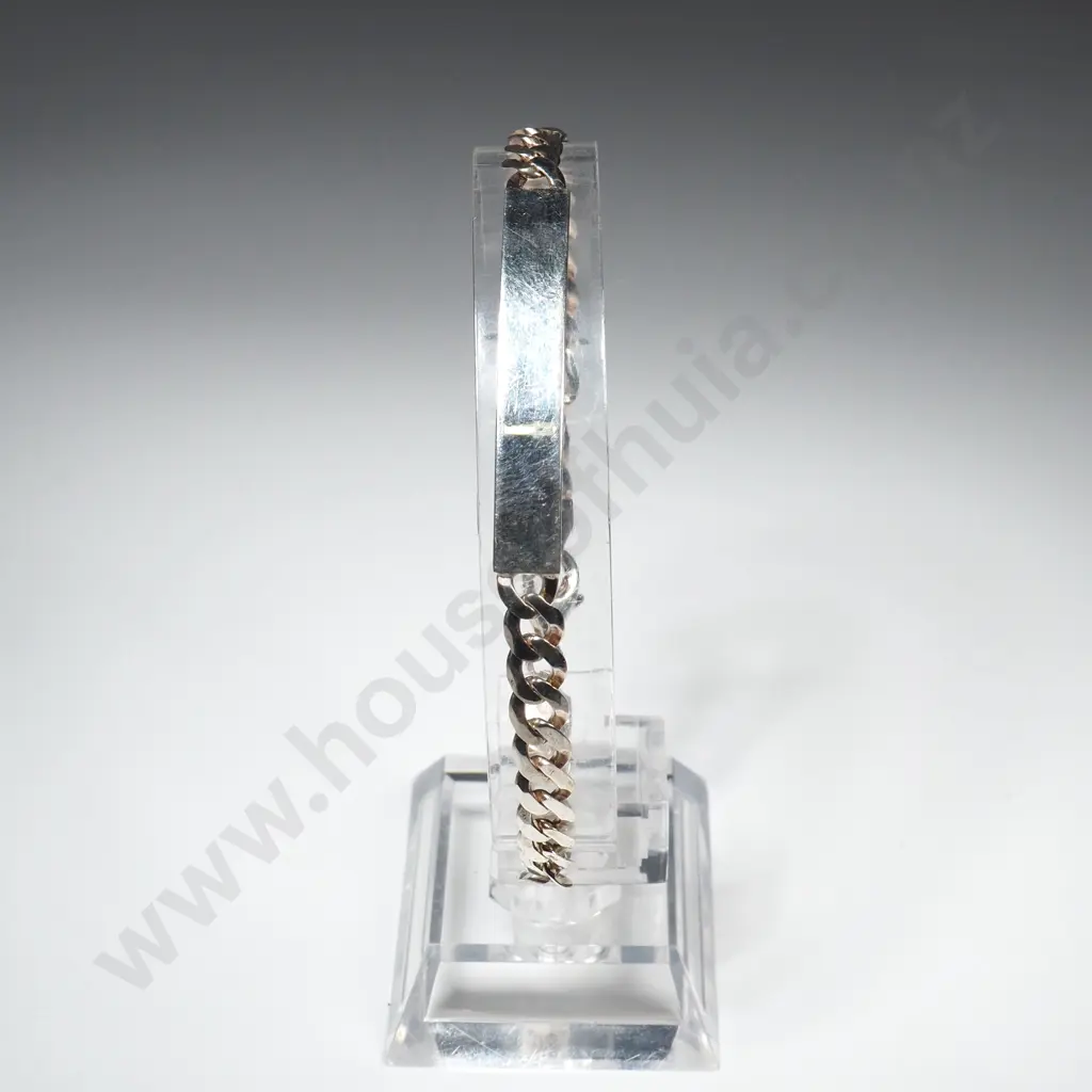 Sterling Silver ID Bracelet Image 1++