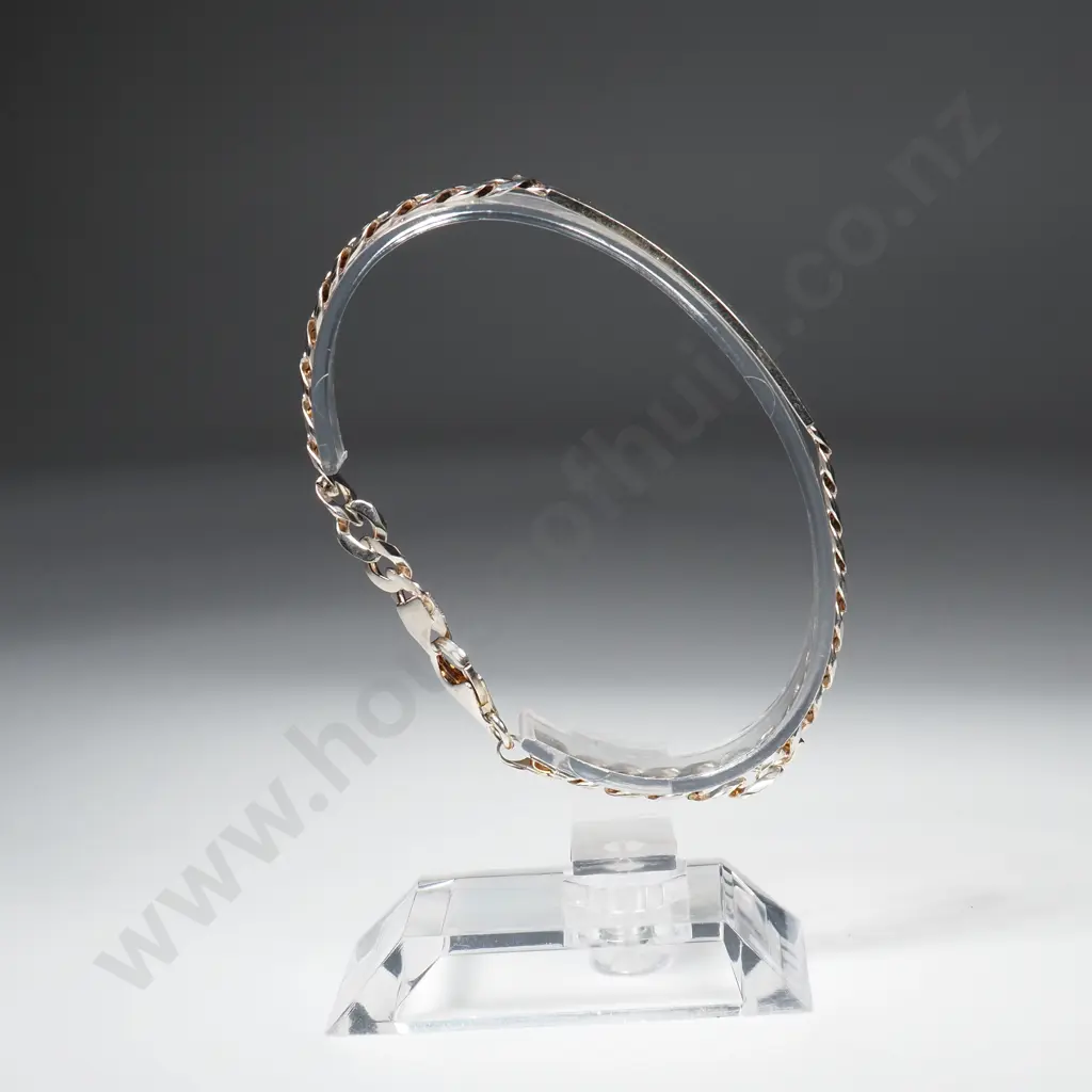Sterling Silver ID Bracelet Image 1++