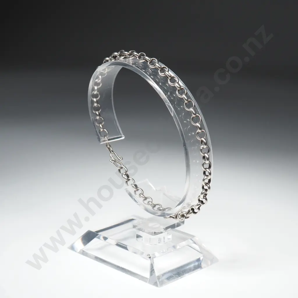 Sterling Silver Belcher Bracelet Image 1++