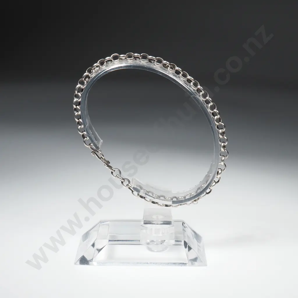 Sterling Silver Belcher Bracelet Image 1++