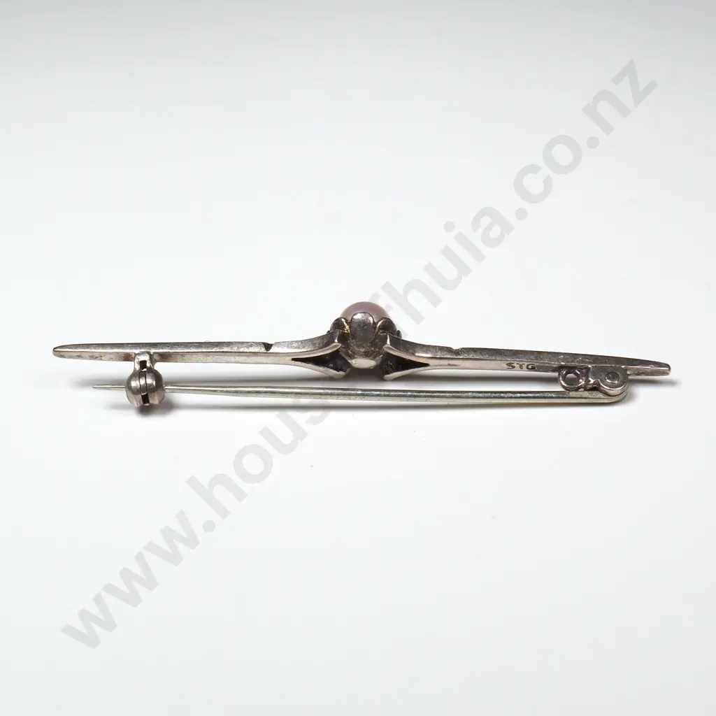 Sterling Silver Brooch Image 1++