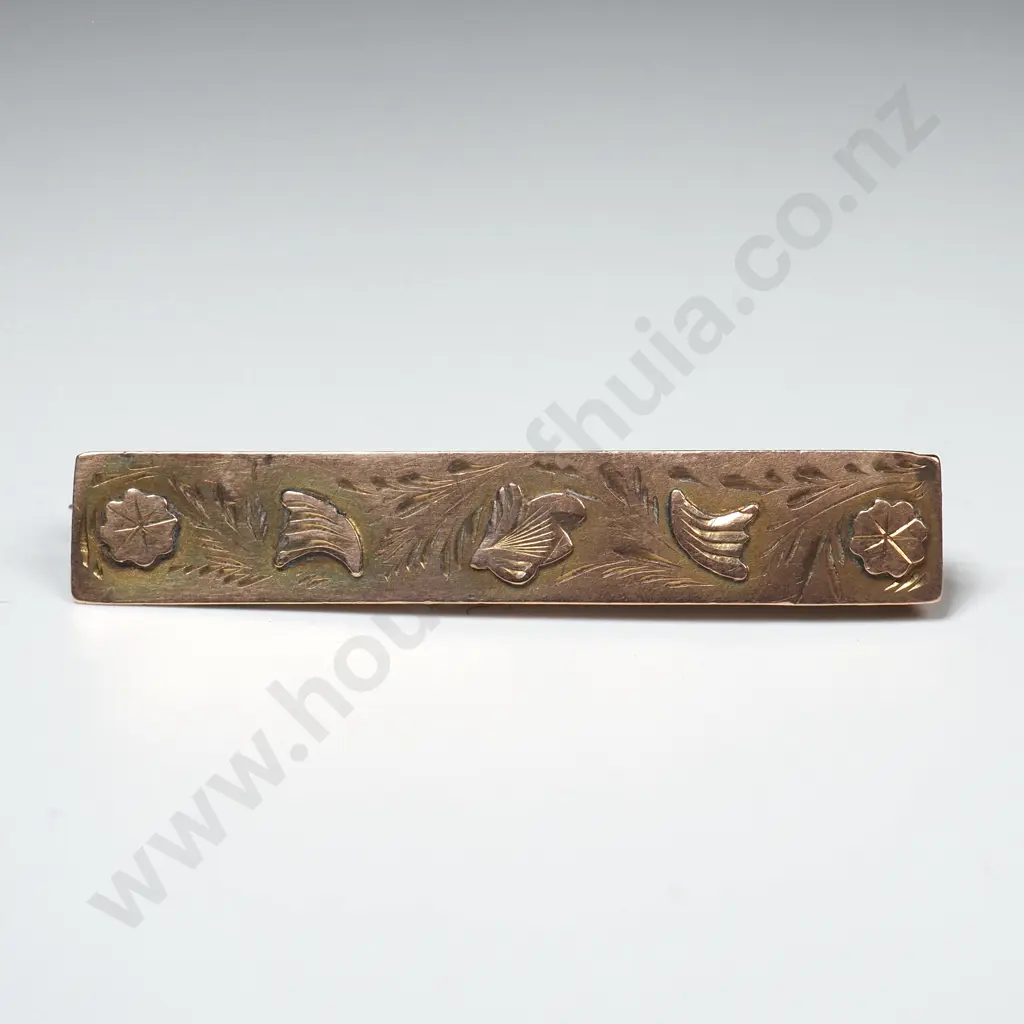 9ct Gold Brooch Image 1++
