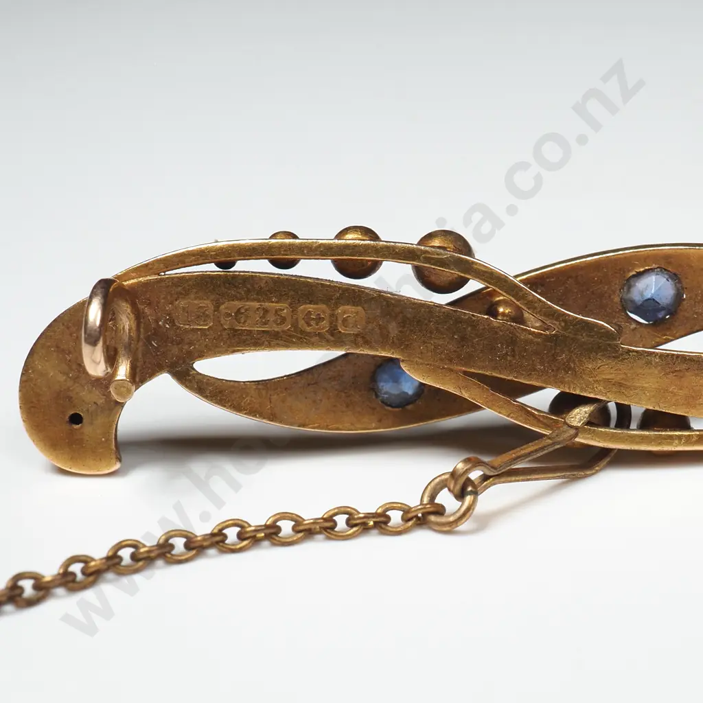 15ct Gold Antique Brooch Image 1++