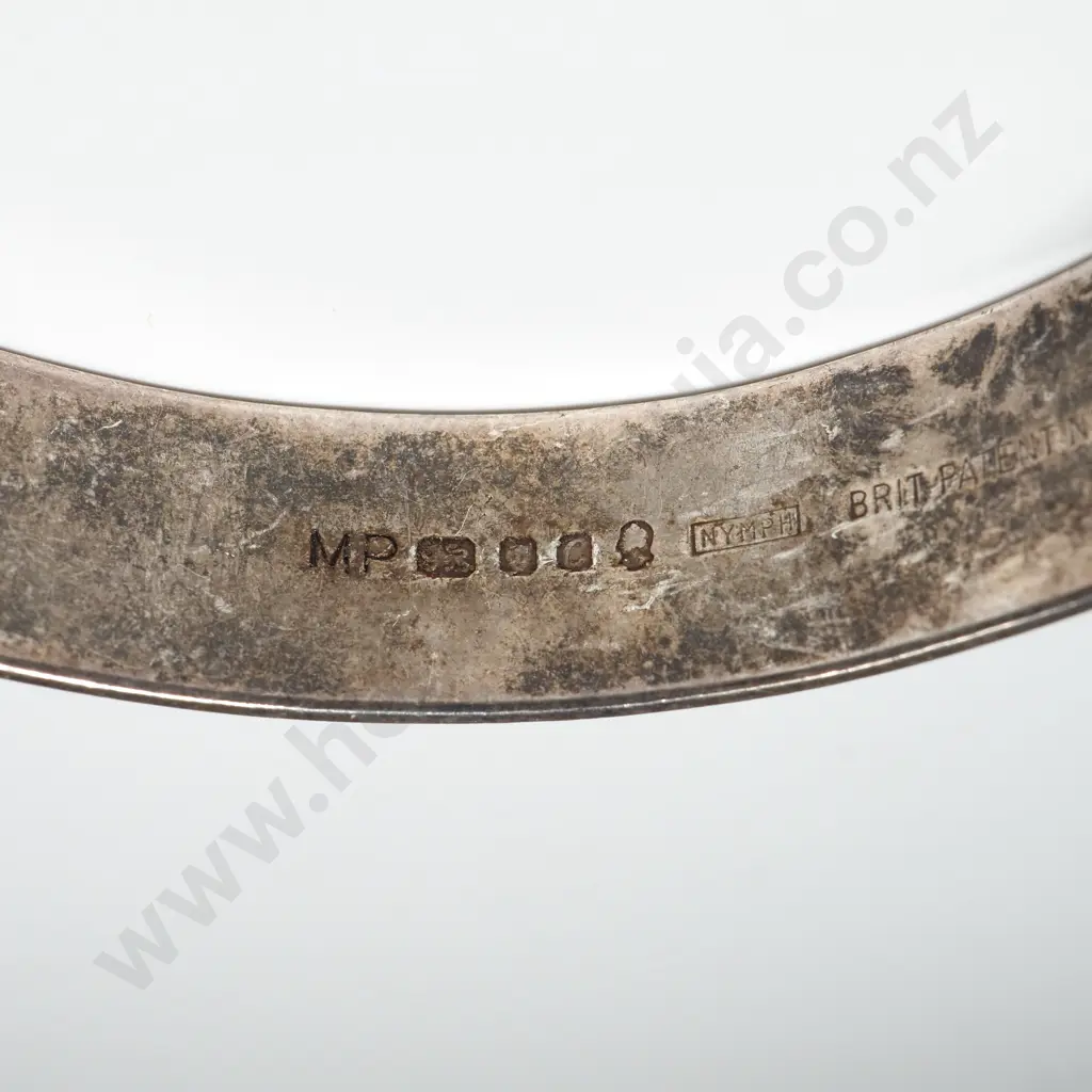 Vintage Sterling Silver Bracelet w English Hallmarks Image 1++
