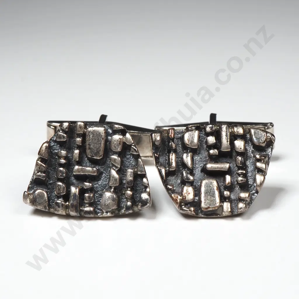 Sterling Silver Gents Cufflinks Image 1++