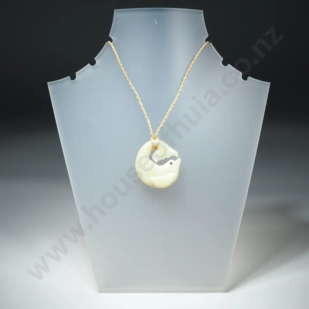 Carved Dolphin Pendant Image 1++