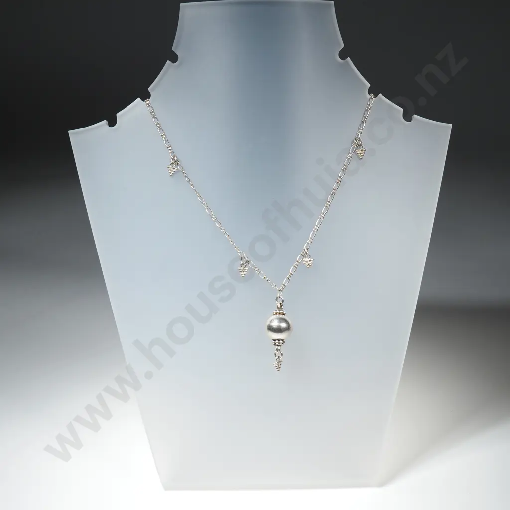 Sterling Silver Pendant Necklace Image 1++