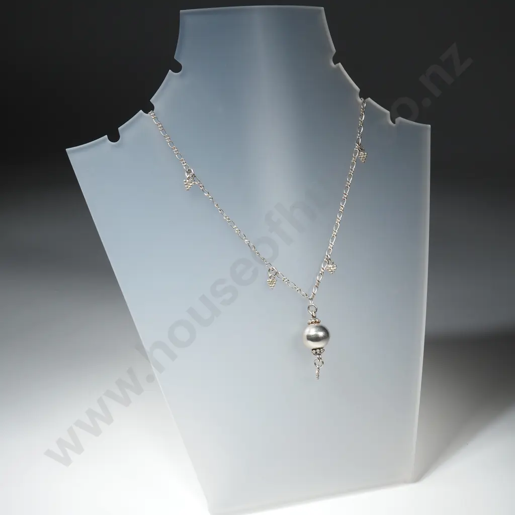 Sterling Silver Pendant Necklace Image 1++