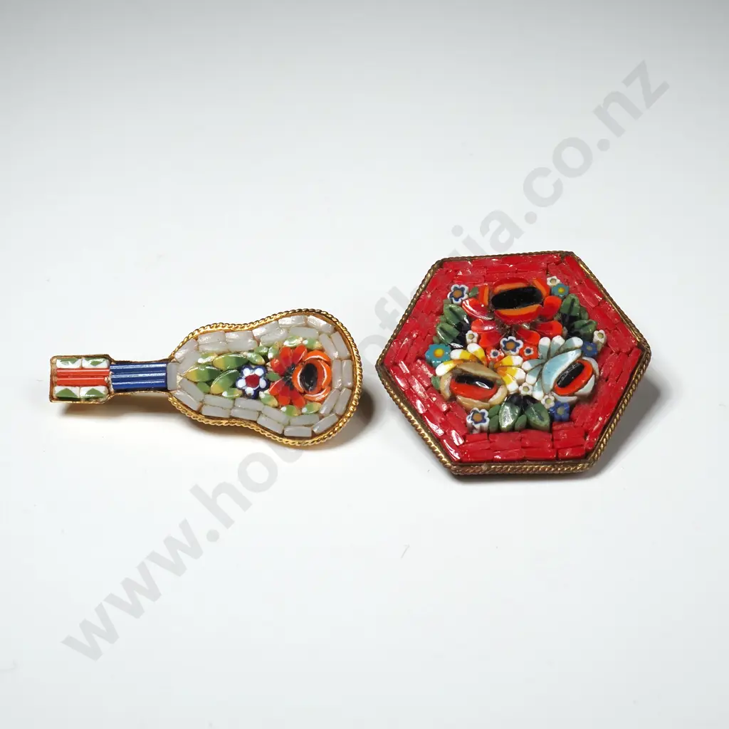 Two Vintage Masonic Brooches  Image 1++