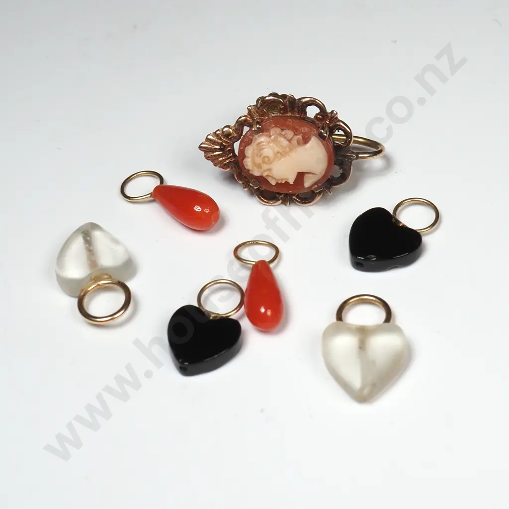 Assorted Necklace Adornments in Rolled Gold Image 1++