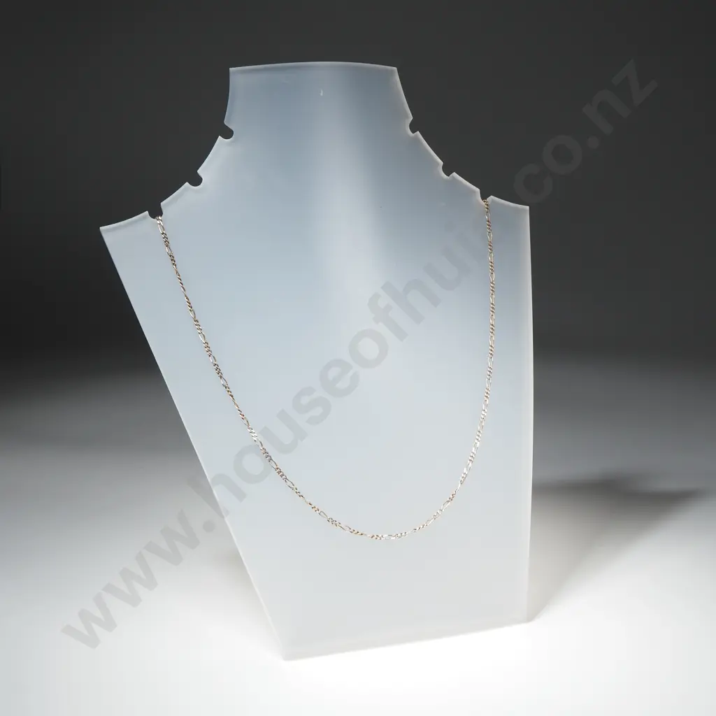 Sterling Silver Figaro Necklace Image 1++